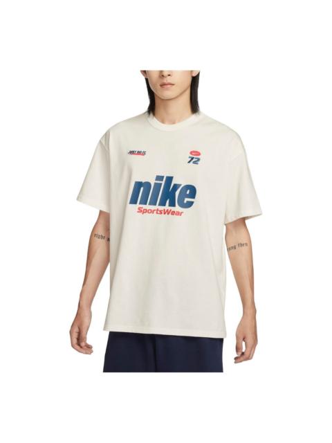 Nike Sportswear Premium Essentials Graphic T-shirt Asia Sizing 'Sail' HQ1570-133