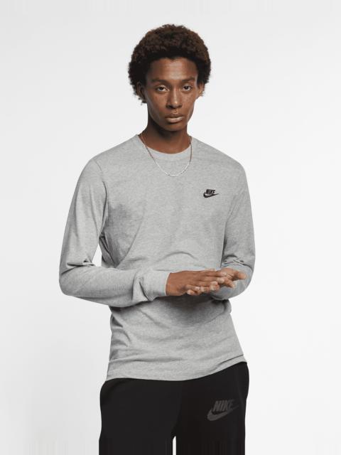 Nike Sportswear Club Men's Long-Sleeve T-Shirt