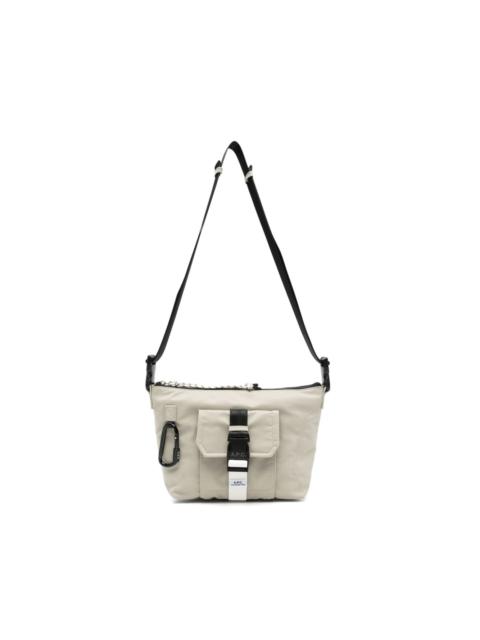 Trek buckle-strap cross body bag