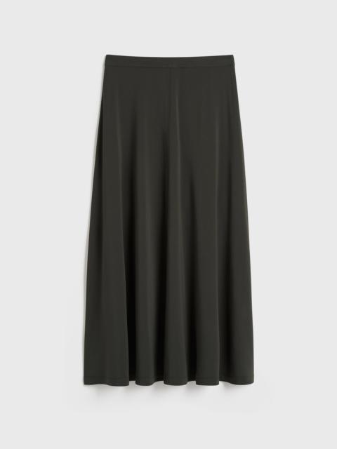Fluid jersey skirt pepper