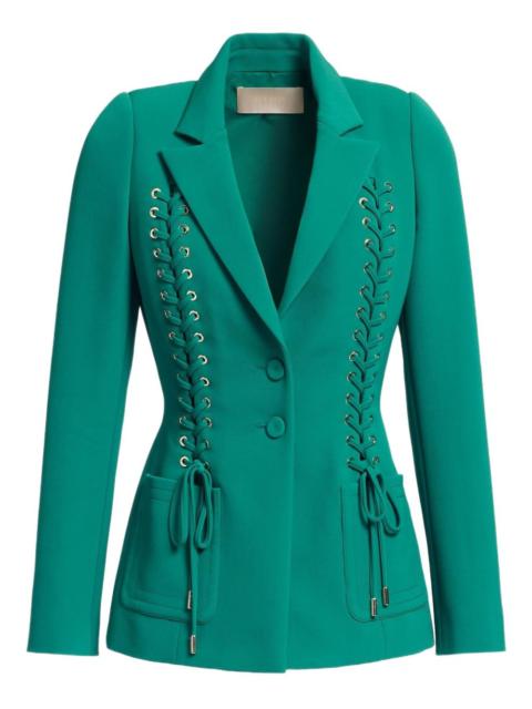 lace-up blazer