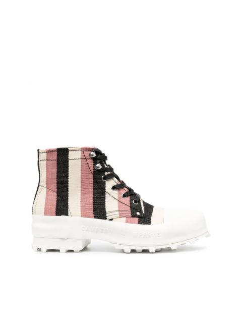 Traktori striped ankle boots