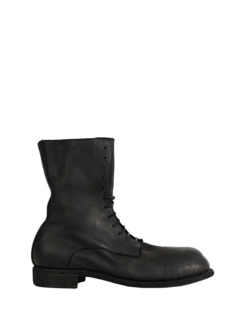 Big Daddy Leather Ankle Boots