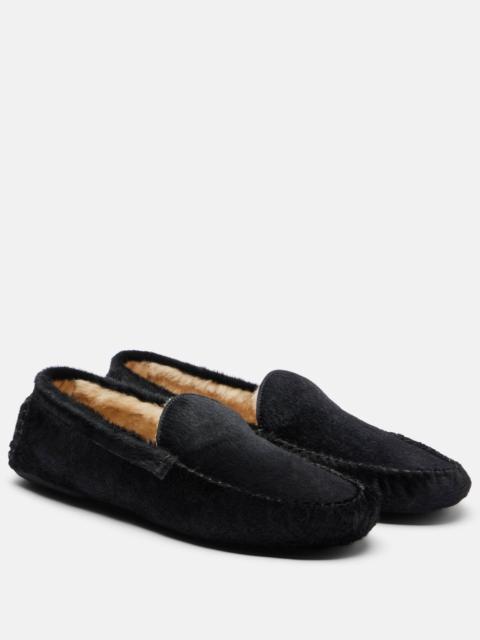 Lucca calf hair loafers