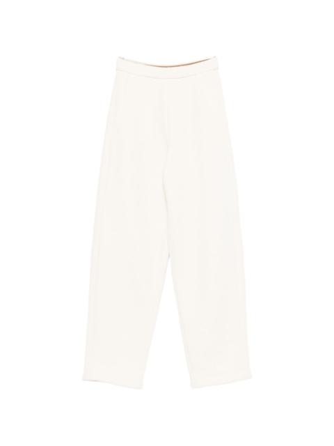 straight-leg trousers