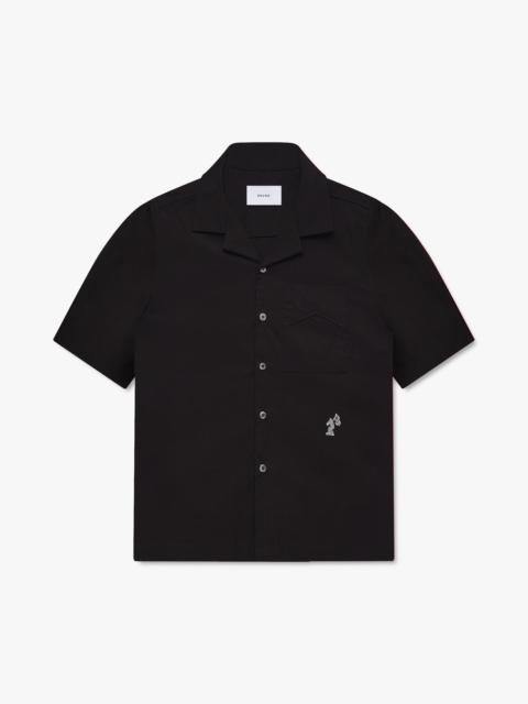CAMP COLLAR LOGO SHIRT