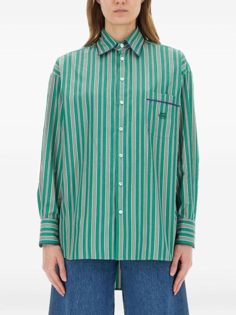 striped cotton shirt