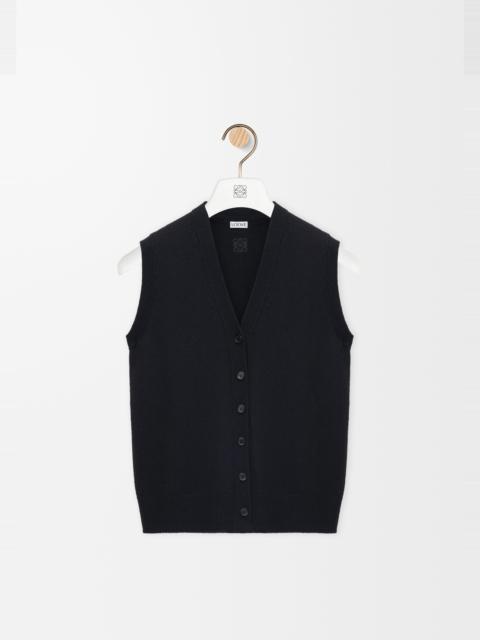 Vest in wool