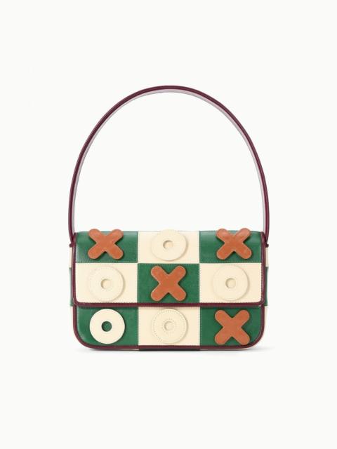 STAUD TOMMY LEATHER BAG TIC TAC TOE