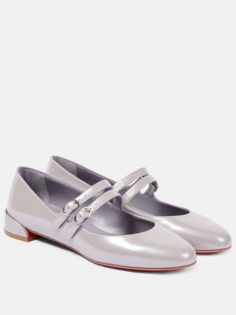 Sweet Jane patent leather Mary Jane flats