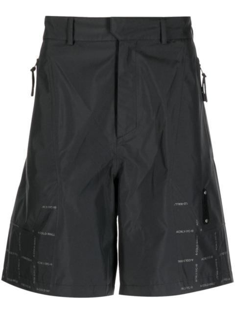 Grisdale Storm logo-print shorts