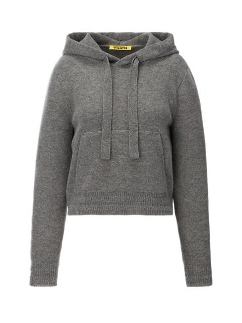 WOMEN'S KNIT HOODIE