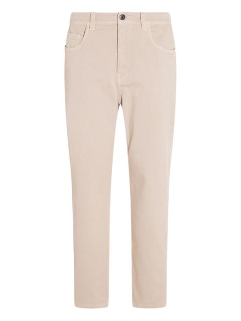 straight-leg trousers