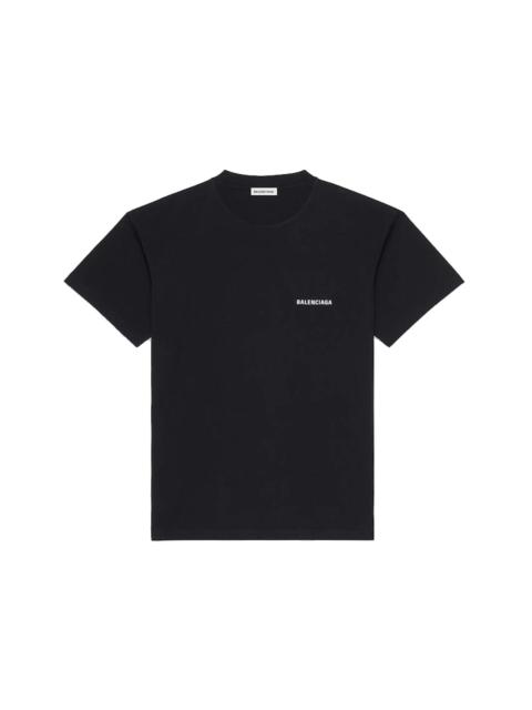 Women's Balenciaga T-shirt Large Fit in Black