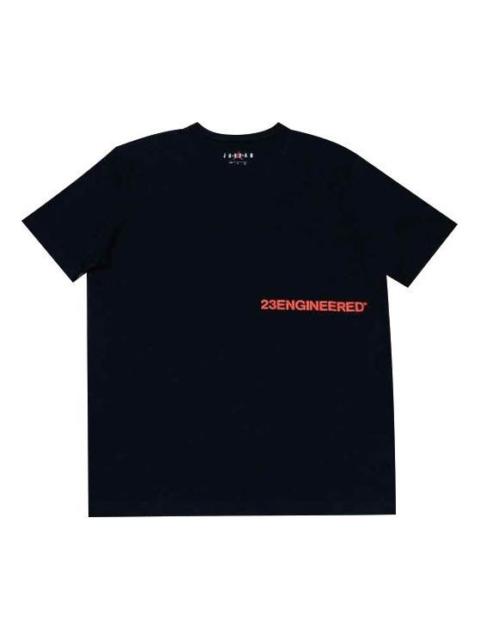 Air Jordan Printing Pattern Short Sleeve Black CV7974-010