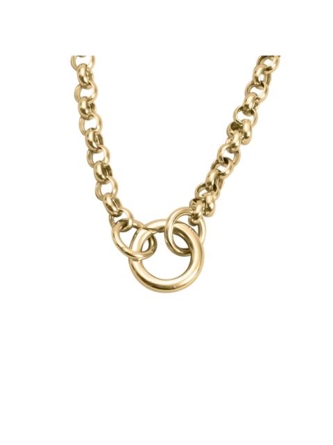 Classic Rolo Charm Connector Necklace