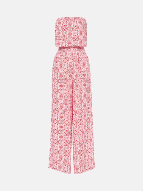 Naomi floral cotton jumpsuit