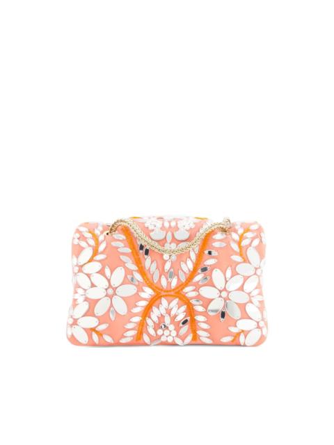 mini Airbag embellished cross body bag