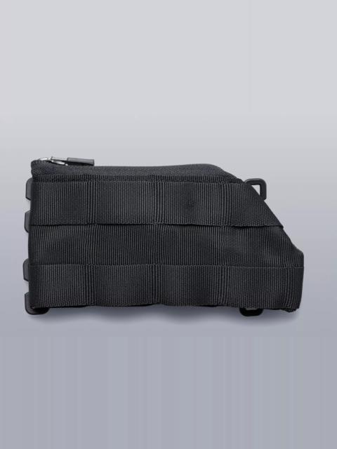 3A-MP2TS-BLK Modular Tec Sys Peripheral Pocket Black Reverse Coil Zip
