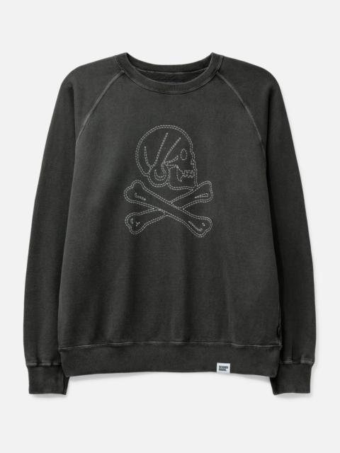 PIGMENT DYED SWEAT SHIRT LONG SLEEVE