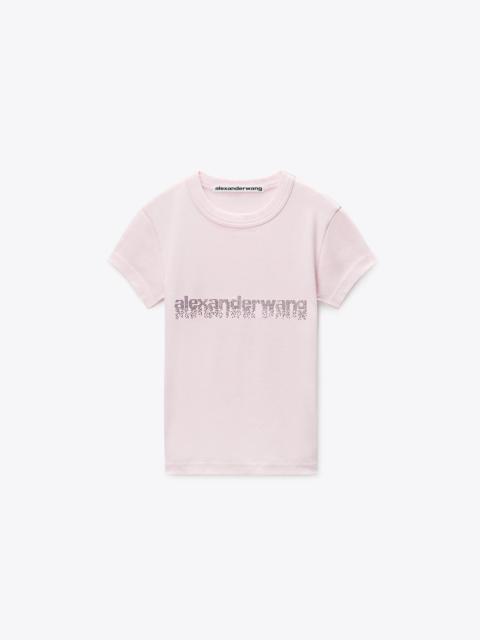 Crystal Logo Cotton Baby Tee