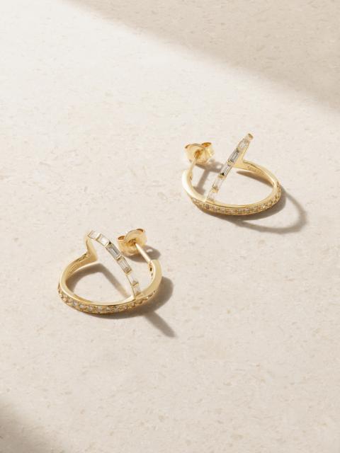 14-karat Gold Diamond Earrings