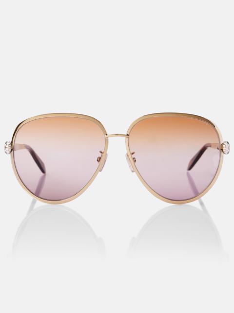 Serpenti Forever aviator sunglasses