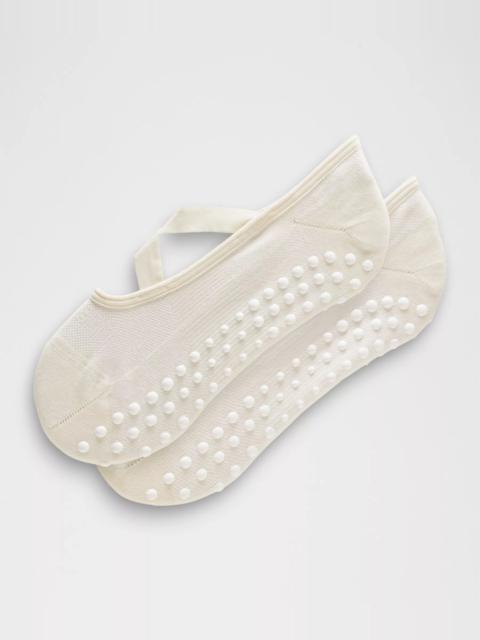 Unisex Find Your Balance Grip Tab Socks Strappy *Updated