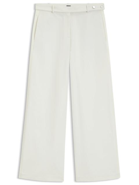 RELAXED-FIT TROUSERS IN COTTON CANVAS