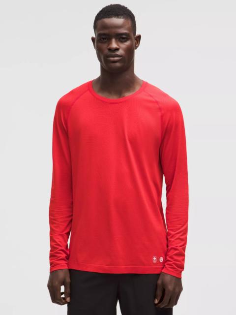 Team Canada Metal Vent Tech Long-Sleeve Shirt *COC Logo