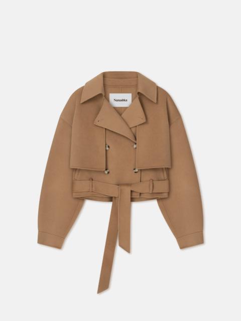 Wool And Silk-Blend Jacket