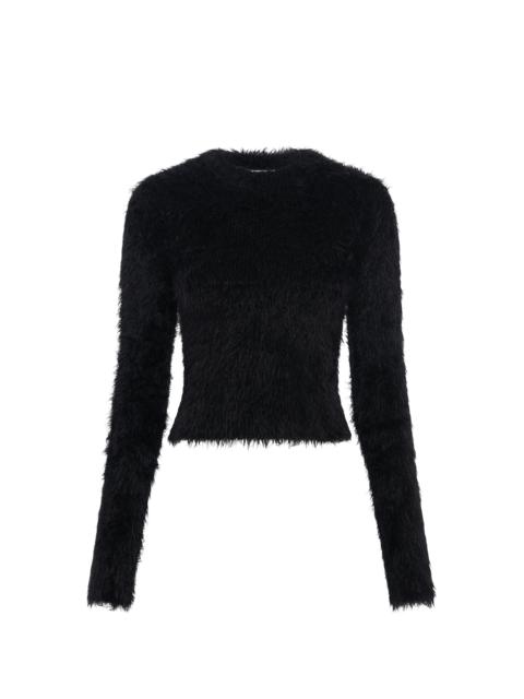 Wild Puffy Knit Fitted Sweater