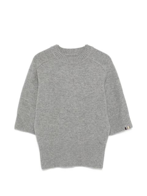 Lauren short-sleeve crew-neck sweater