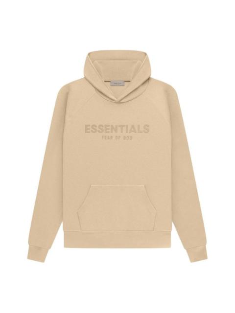 Fear of God Essentials SS23 waffle raglan Hoodie 'Sand' FOG-SS23-035