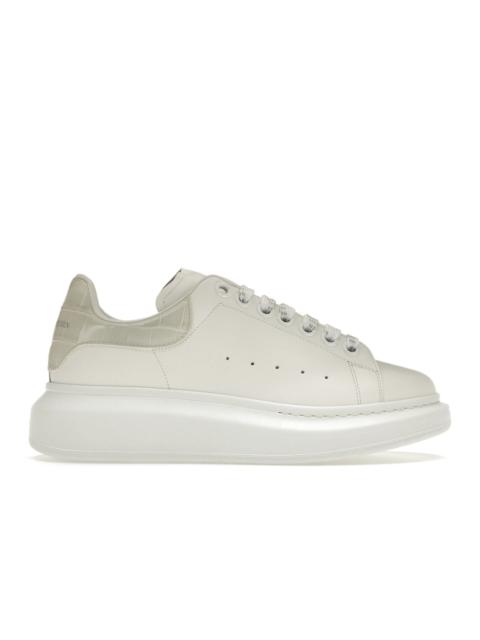 Alexander McQueen Oversized White Croc (Women's)