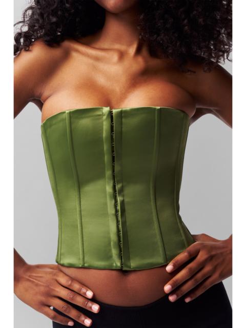 SATIN CORSET