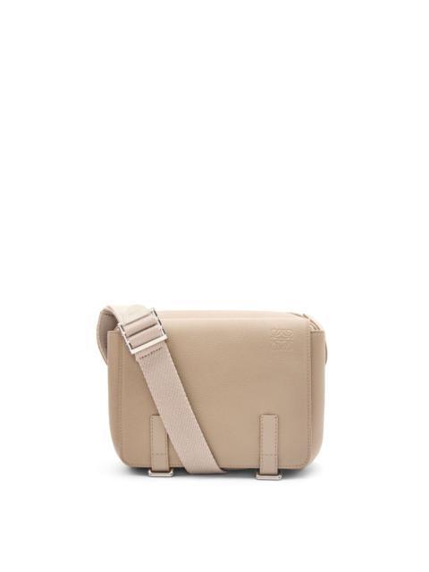 XS Military messenger bag in soft grained calfskin