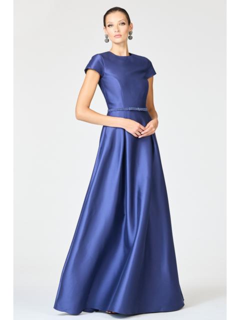 BLYTHE GOWN - WASHED INDIGO