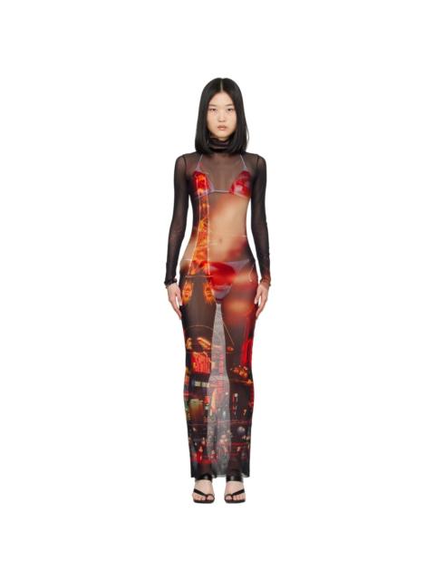 Red 'The Pigalle' Maxi Dress