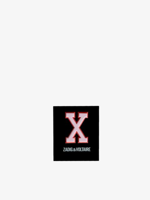 Initial X Sticker
