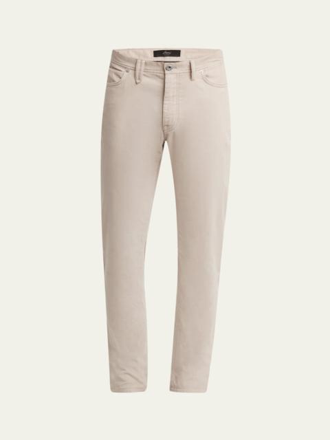 Men's Micro-Corduroy Slim Five-Pocket Pants