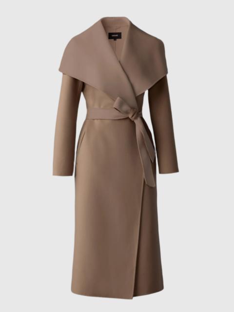 MAI-CN Double-face wool wrap coat