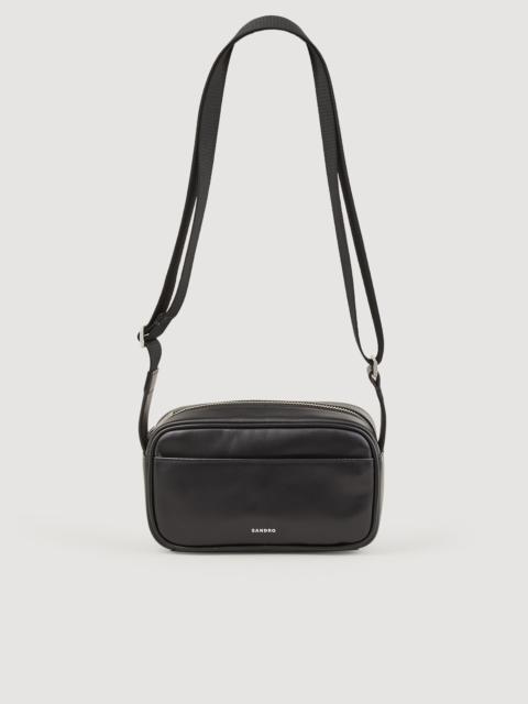 Small smooth leather bag