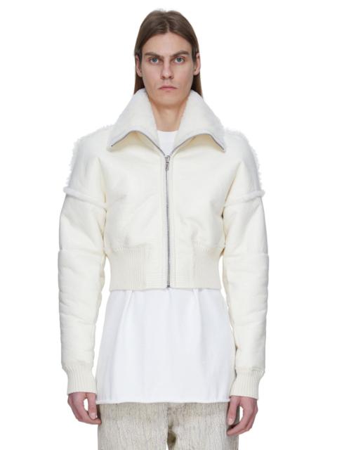 Off-White Concordians Dracucollar Shearling Jacket