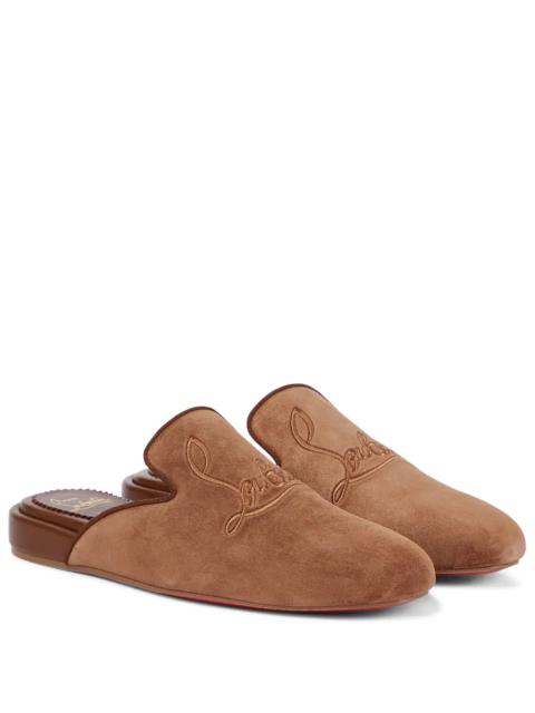 Navy Coolito Donna suede slippers