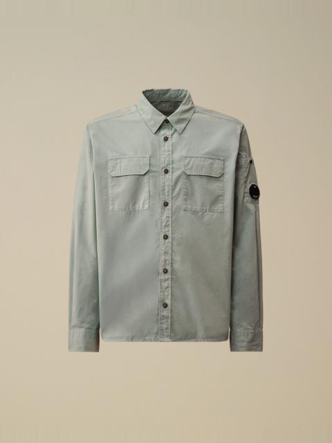 Organic Gabardine Long Sleeve Lens Shirt
