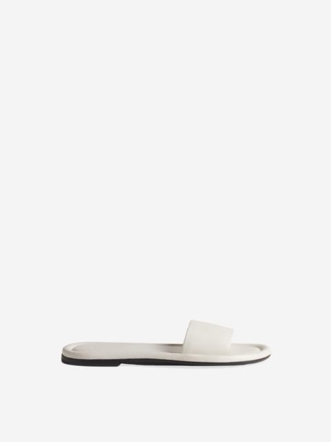 Slide Sandal in Leather
