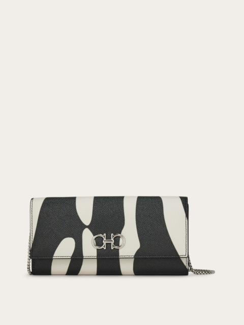 Gancini wallet with chain