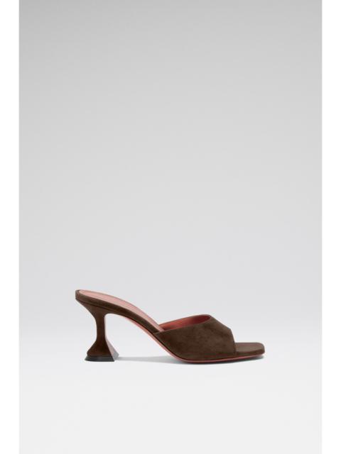 LUPITA SLIPPER 70 COFFEE SUEDE