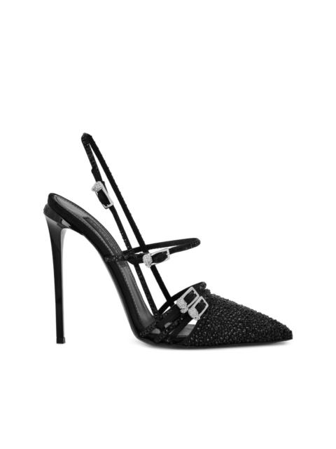120mm slingback pumps
